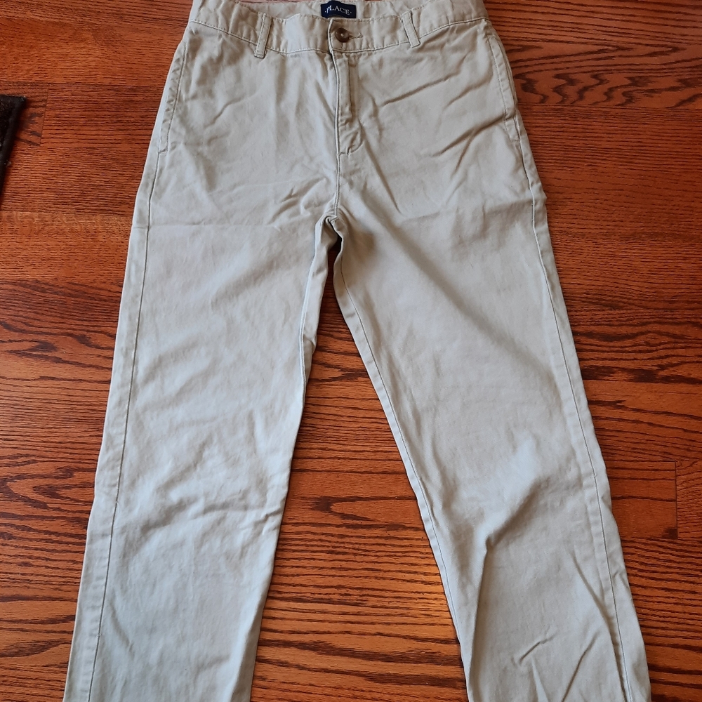 Boys sz 16 slim, Children's Place Khakis